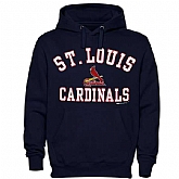 Men's St. Louis Cardinals Stitches Fastball Fleece Pullover Hoodie-Navy Blue,baseball caps,new era cap wholesale,wholesale hats
